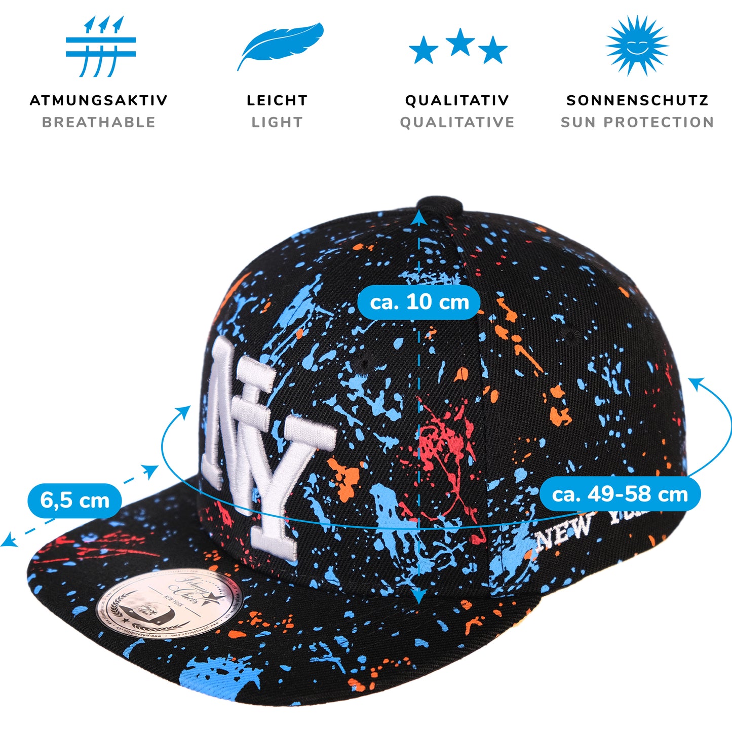 NY Snapback - NEW SPRING SKY