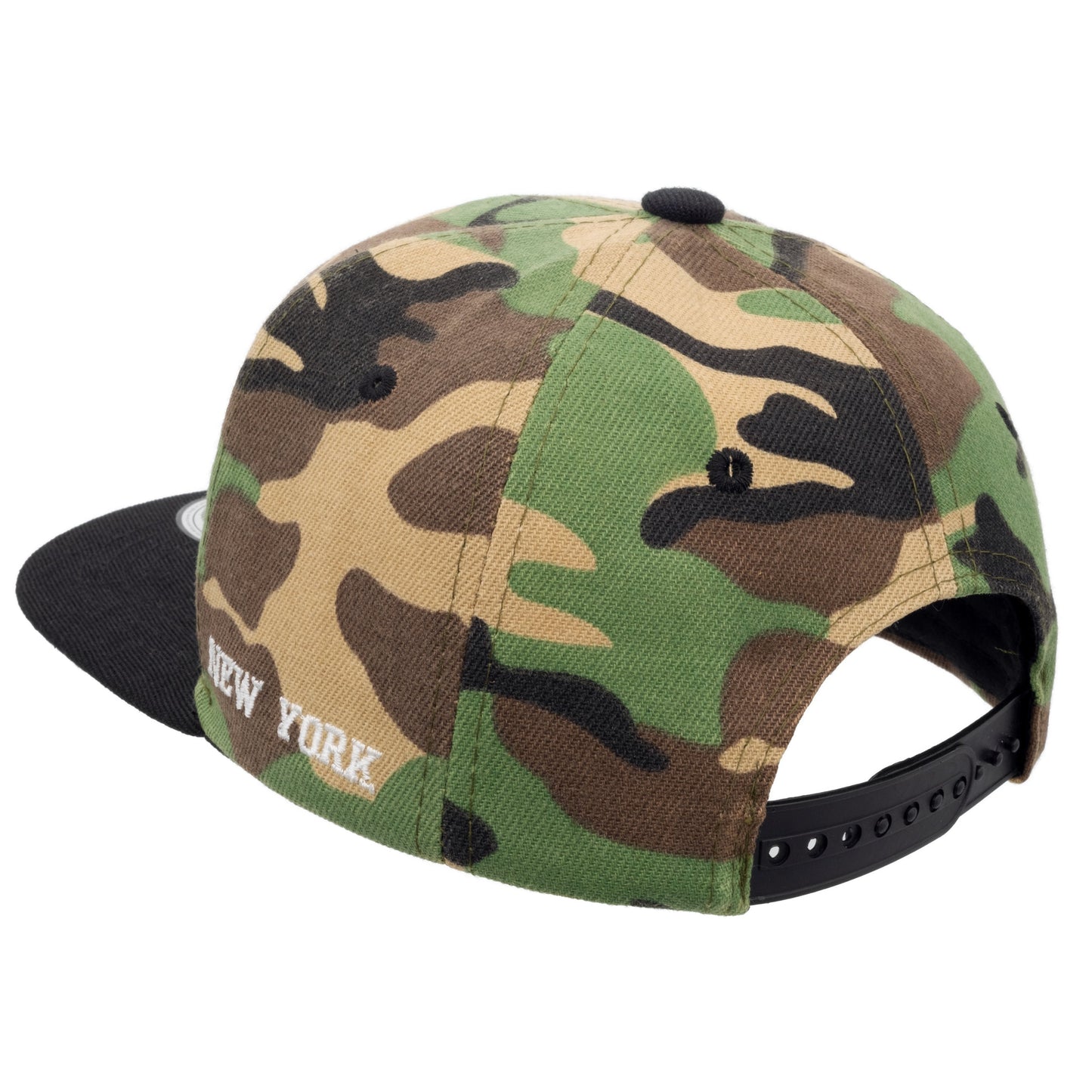 NY Snapback - Camouflage/Black