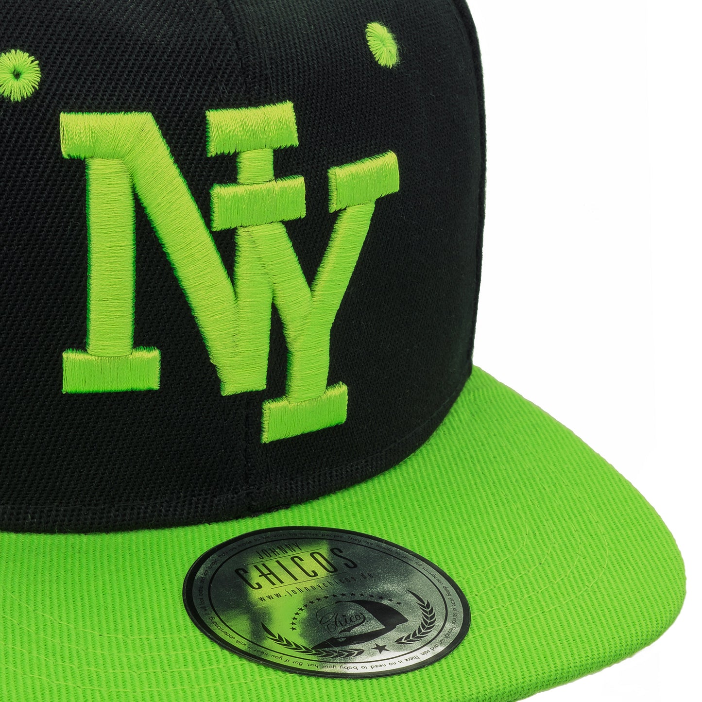 NY Snapback - Black/Green