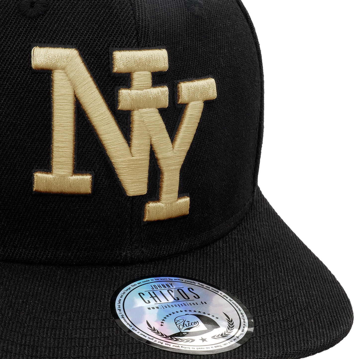 NY Snapback - Black/Gold