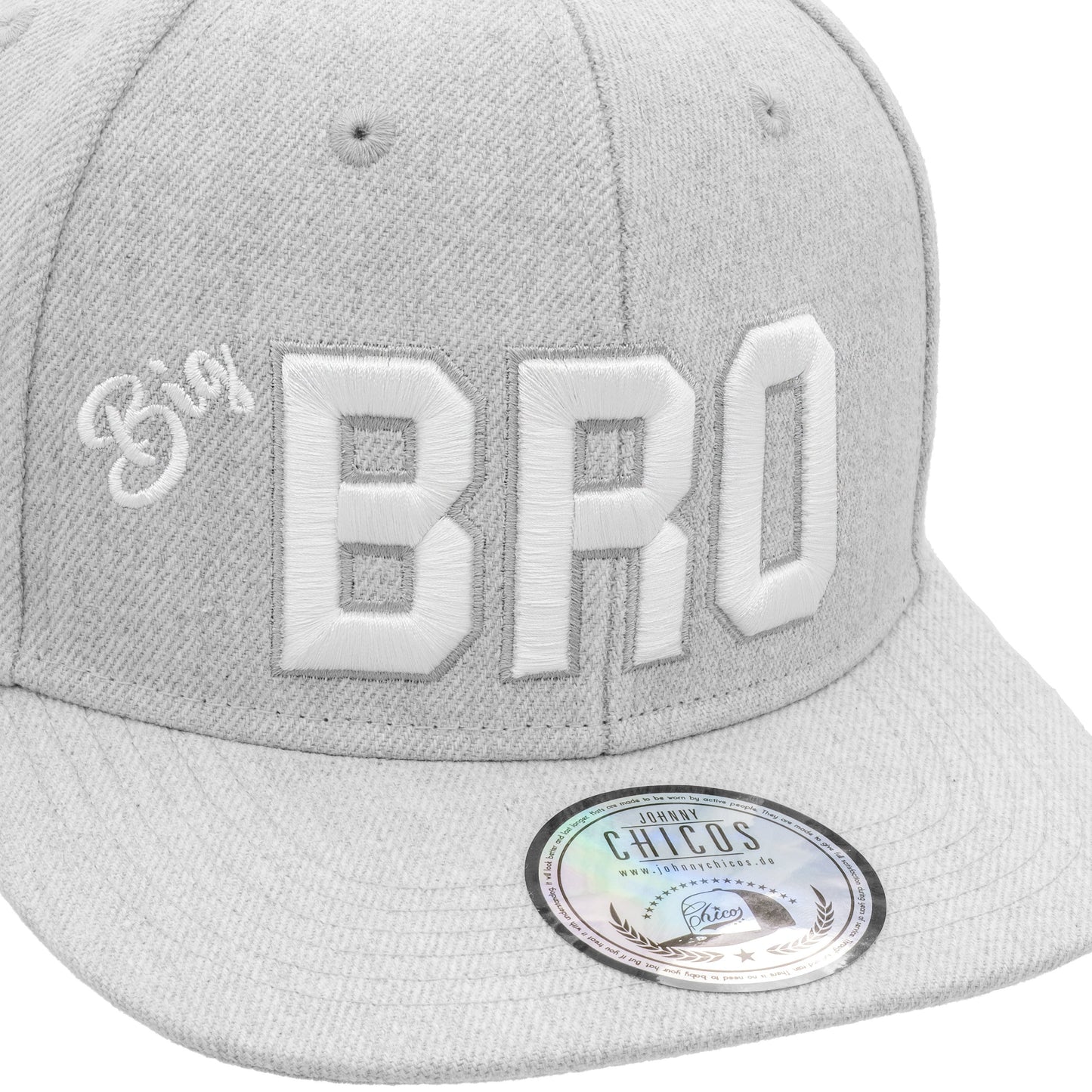 Big Bro Snapback - Grey/White