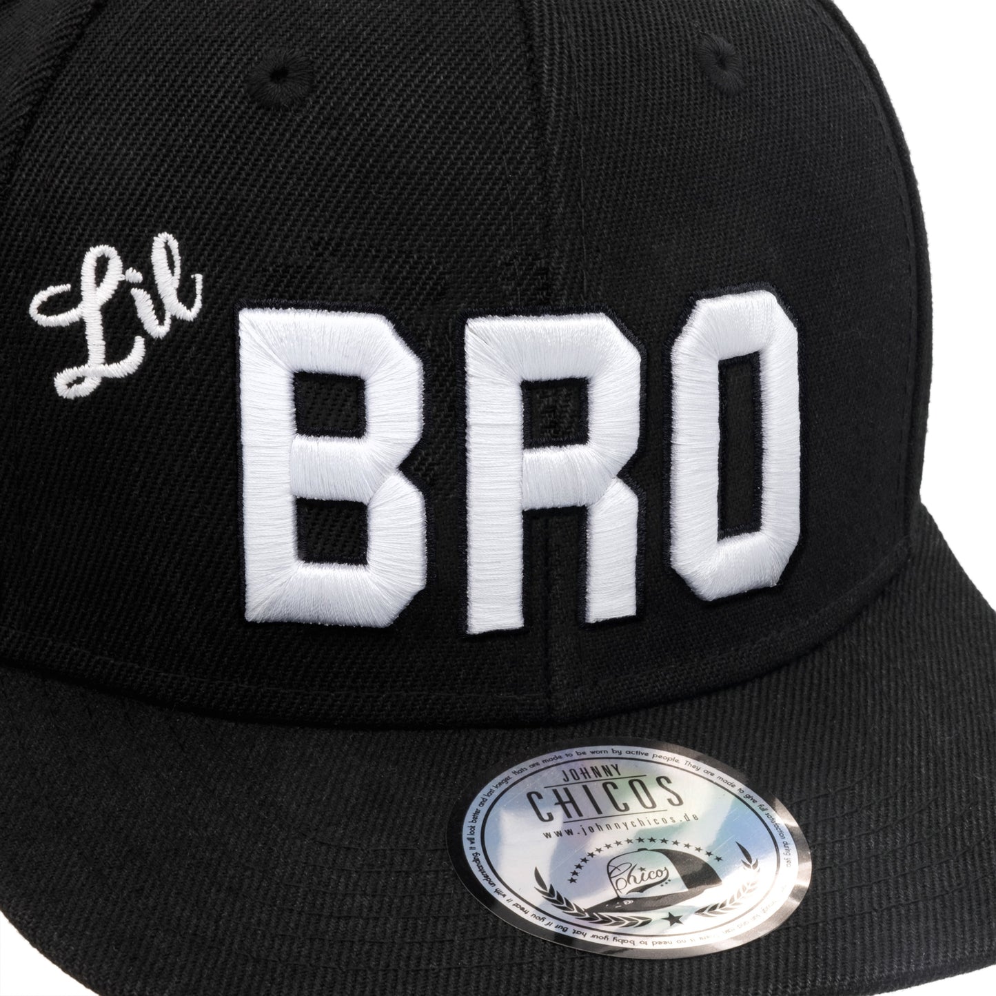 Lil Bro Snapback - Black/White