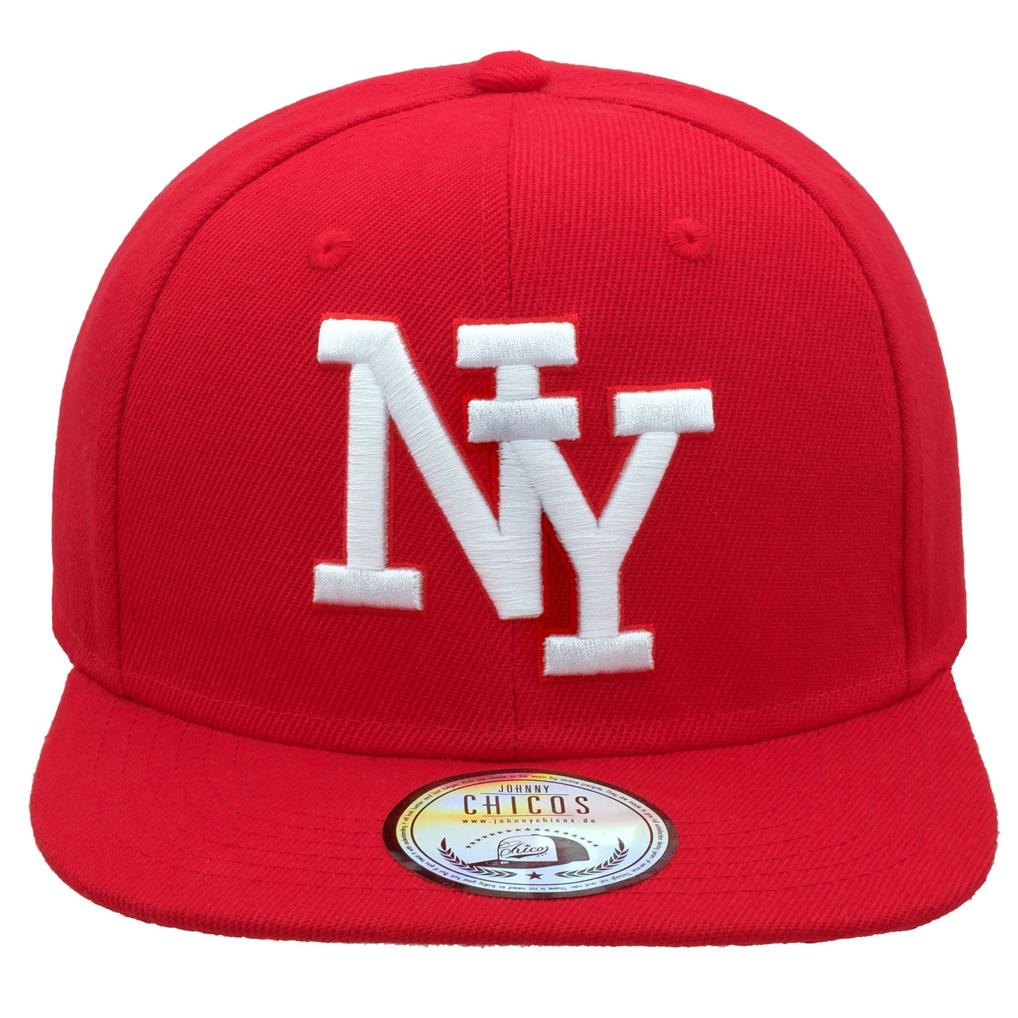 NY Snapback - Red/White