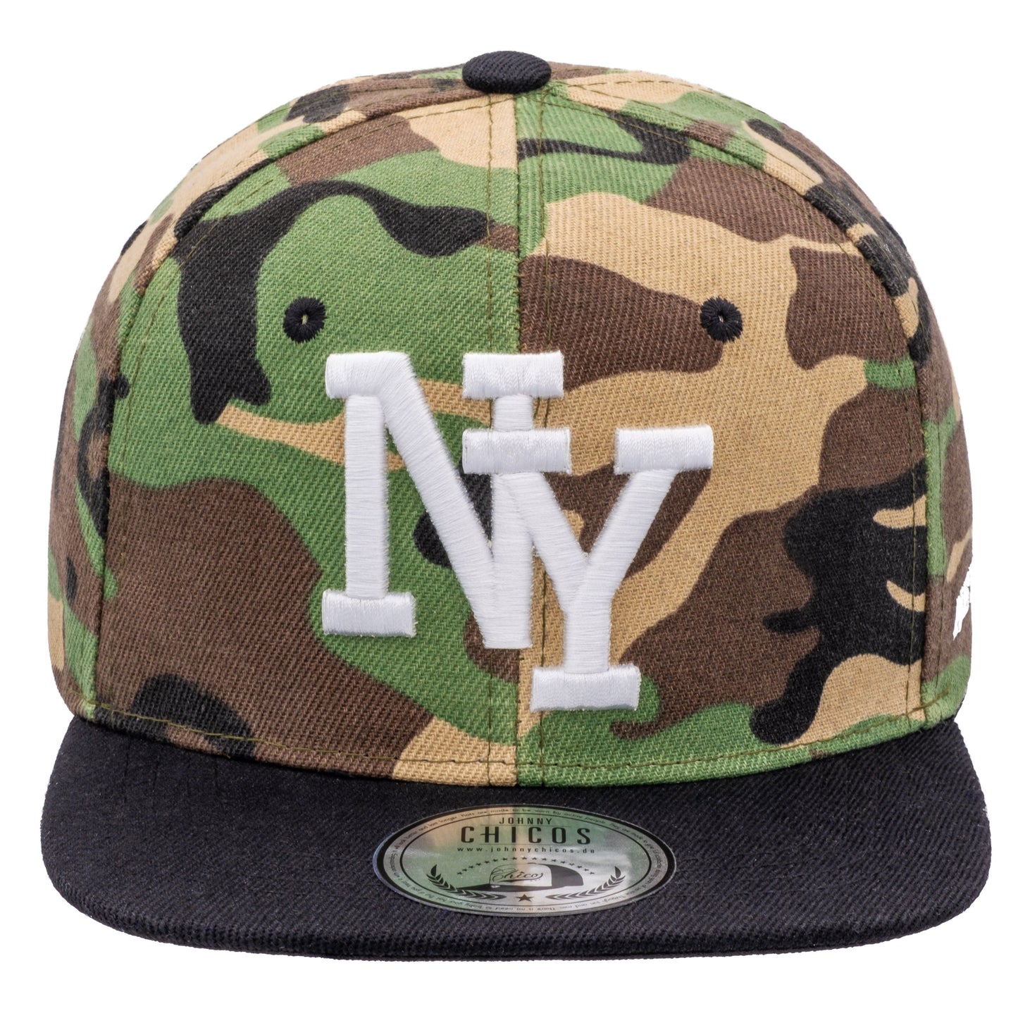 NY Snapback - Camouflage/Black
