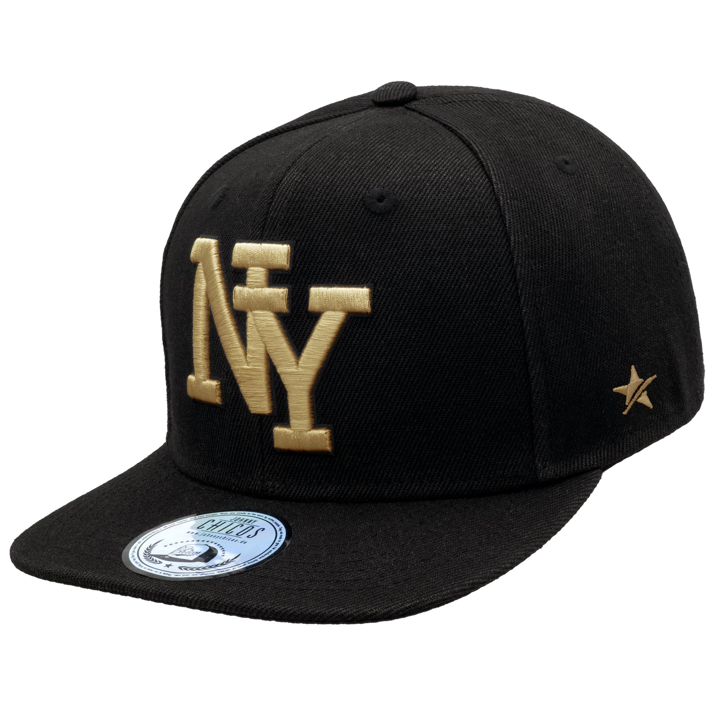 NY Snapback - Black/Gold