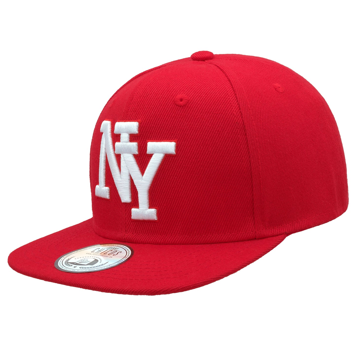 NY Snapback - Red/White