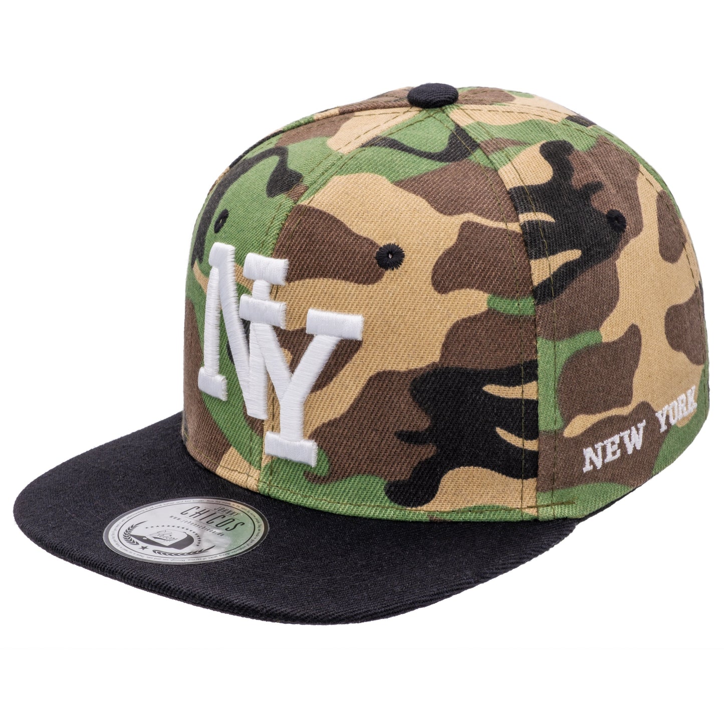 NY Snapback - Camouflage/Black