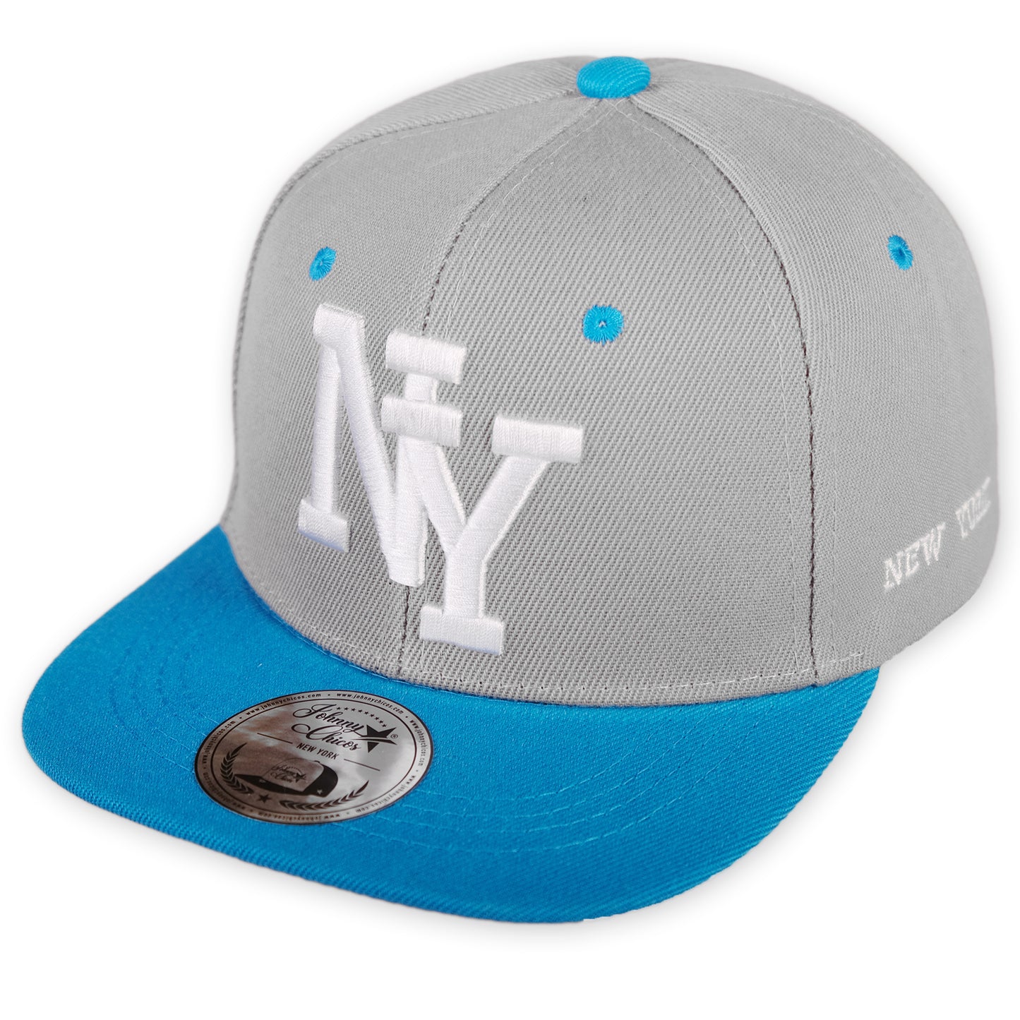 NY Snapback - Grey Sky Kids