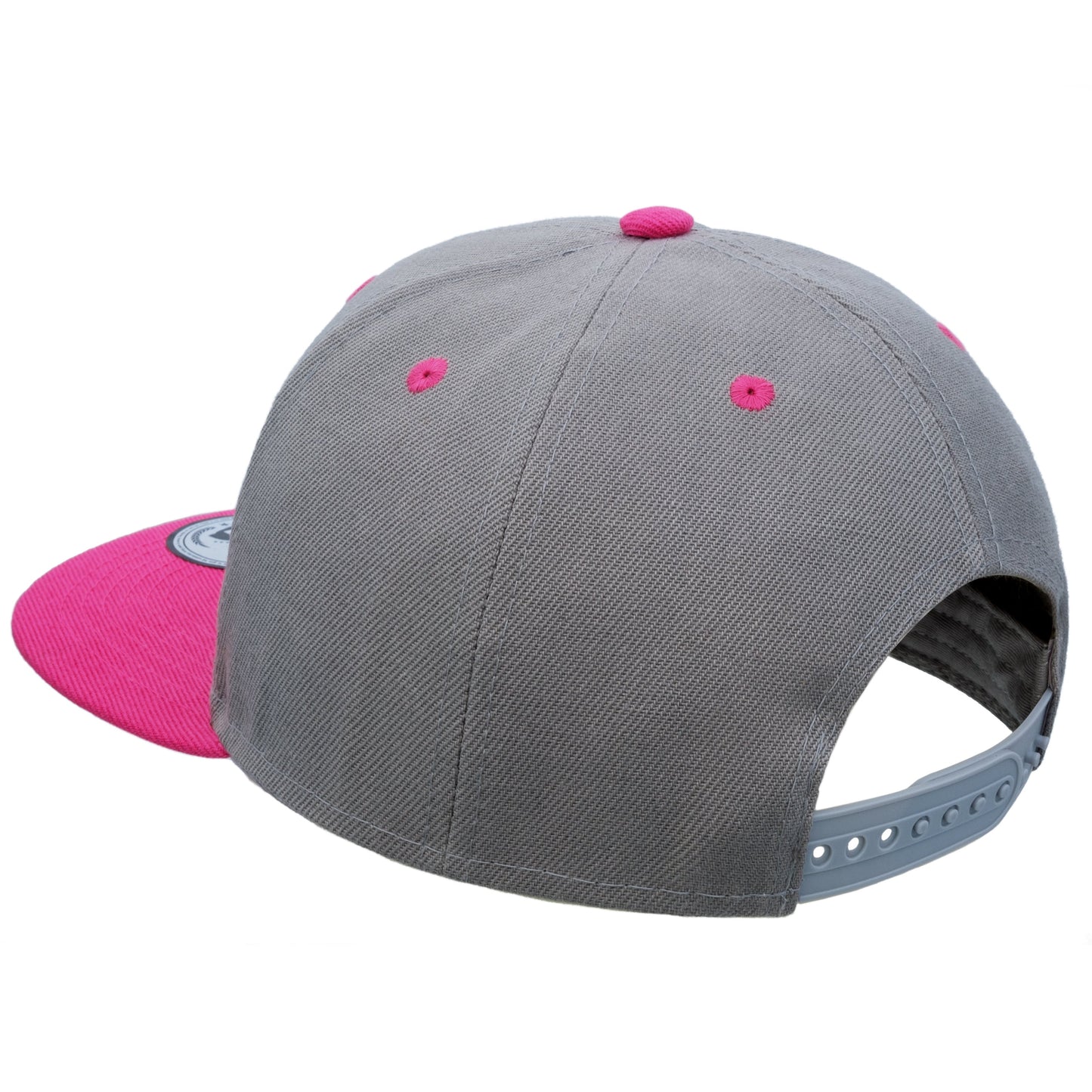 NY Snapback - Grey/Pink