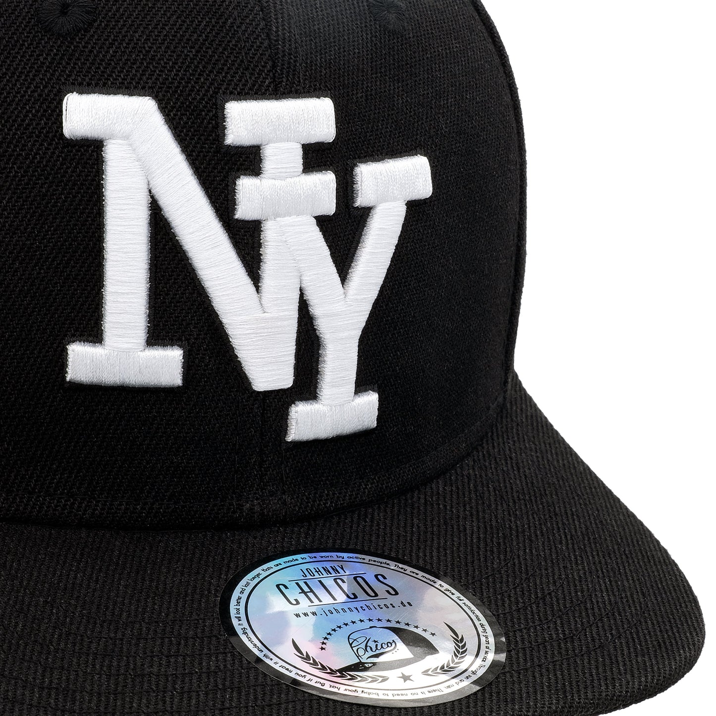 NY Snapback - Black/White