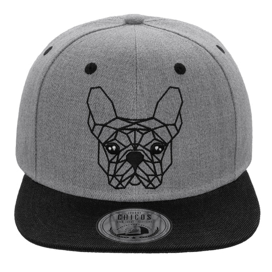 Dog Snapback - Grey/Black