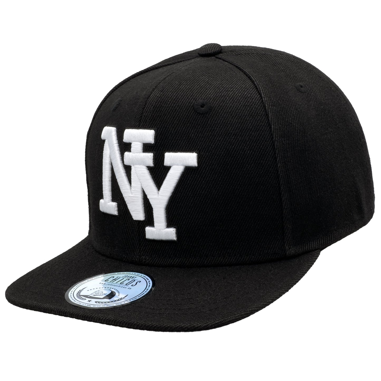 NY Snapback - Black/White