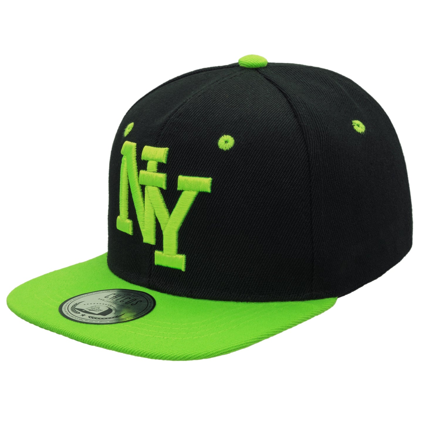 NY Snapback - Black/Green